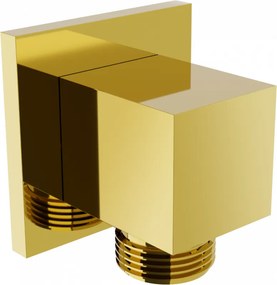 Mexen Cube uhlový prípoj, zlatý - 79340-50