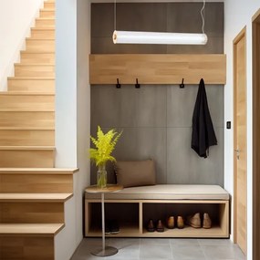 Argon 8627 - LED Luster na lanku HAMPTON LED/60W/230V 3000K 80 cm mosadz