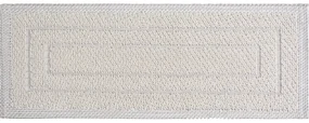 Krémovobiele bavlnené nášľapy na schody v súprave 16 ks 25x65 cm Tablo Krem – Vitaus