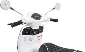 Elektrický skúter Vespa ROMA biely