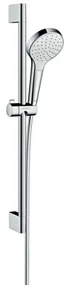Hansgrohe Croma Select S, sprchová sada 1jet so sprchovou tyčou 65 cm, biela/chrómová, HAN-26564400
