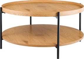 Konferenčný stolík Corbitan 80 cm - natura