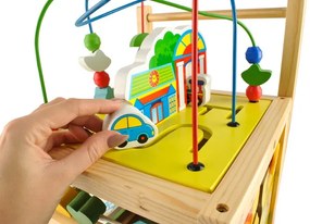 Interaktívny drevený posunovač Kruzzel P15128