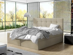 Manželská posteľ Boxspring 140 cm Cinara (manila 02). Vlastná spoľahlivá doprava až k Vám domov. 1054114