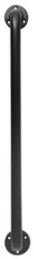 Spirella Držadlo do kúpeľne SAFE, čierna, 60 cm