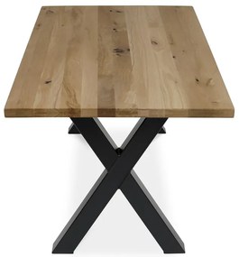 Autronic BONTEC Jedálenský stôl 160x90cm, drevo, dub, DS-X160 DUB Farba: Prírodné