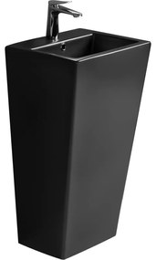 Mexen Liza, voľne stojace umývadlo 43x38x82 cm, čierna matná, 26154470