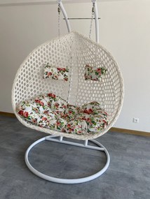 Závesné hojdacie dvojkreslo AURELIA