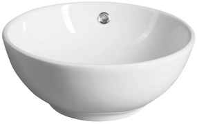 Aqualine Aqualine, Keramické umývadlo na dosku Ø 38 cm, biela, 38171