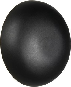 Matne čierne LED nástenné svietidlo na USB Davey – Trio