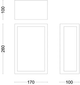 Philips - Vonkajšie nástenné svietidlo ALZOR 1xE27/25W/230V IP44