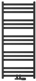 Kúpeľňový radiátor Viv New ZS12/50 1200x530 516W čierna