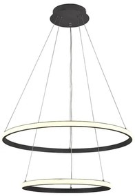 LED Stmievateľný luster na lanku LED/75W/230V 3000-6500K + diaľkové ovládanie