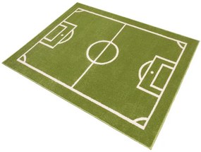 Koberec CLARA KIDS 02922A Ihrisko zelený / krémový