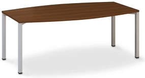 Konferenčný stôl ProOffice 80/110 x 200 x 74,2 cm, orech