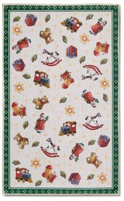 Zelený koberec s vianočným motívom 50x80 cm Green Christmas – Villeroy&amp;Boch