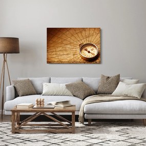 Obraz - Kompas (90x60 cm)