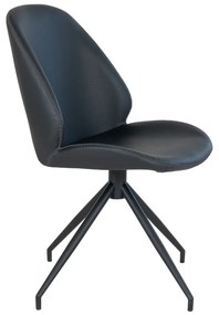 Čierne jedálenské stoličky v súprave 2 ks Monte – House Nordic