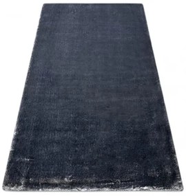 Koberec prateľný LAPIN Shaggy, protišmykový , slonová kosť, čierna Veľkosť: 133x180 cm