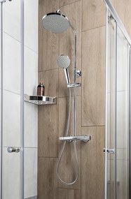 Aqualine LIGA sprchový stĺp s termostatickou batériou, chróm SL533