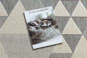 Koberec SPRING 20409662 trojuholníky Sisalový -  krémový