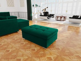 Taburetka Talina veľká (magic velvet 2225-151 + venus velvet 2941 + magic velvet 2225-151). Vlastná spoľahlivá doprava až k Vám domov. 1053909