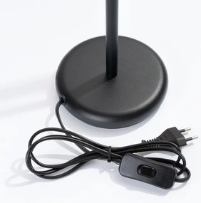 Sollux SL.1469 - Stolná lampa PASTELO 1xG9/8W/230V čierna