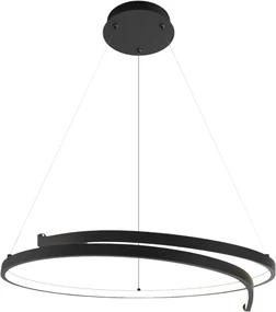 Závesné LED svietidlo Lorenzo, 1x LED 35w, 4000k, b