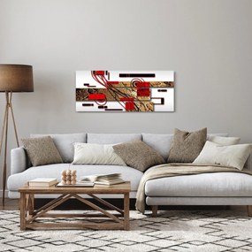 Obraz abstrakcie (120x50 cm)