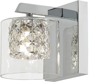 Rabalux Duchess nástenná lampa 1x40 W chrómová 3113