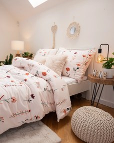 Francúzske obliečky Mako jersey – Vlčie maky béžové