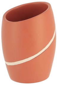 Kúpeľňový pohár Caldarela, oranžová, 300 ml
