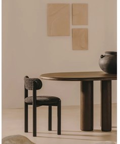 Čierne jedálenské stoličky v súprave 2 ks Nebai – Kave Home