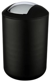 WENKO 21212100 - Kôš BRASIL 19,5x31 cm čierny/lesklý chróm