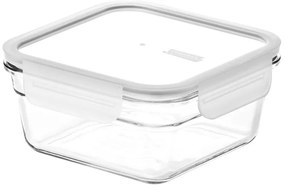 GLASSLOCK FANCY ŠTVORCOVÁ NÁDOBA 1650ML BIELA
