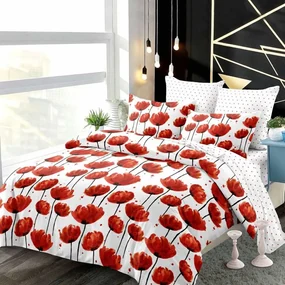 Obliečky Homa AMADA POPPY 7-dielna sada 140x200 cm