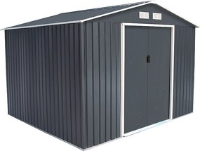 Záhradný domček plocha 277 x 255 cm (šedá)