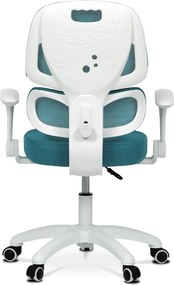 Detská pracovná stolička KA-K1063 BLUE Zelená