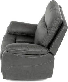 Polohovacie kreslo sivé TV-4092 GREY3
