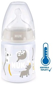 Dojčenská fľaša NUK First Choice Temperature Control 150 ml beige