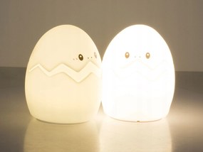 LED detské nočné svetlo GEPI 12,5 cm, biela