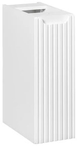 Závěsná skříňka Nova Cashmere Wiki s deskou a umyvadly 140 cm bílá/kašmír