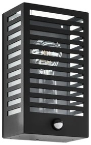 Eglo 900137- Vonkajšie nástenné svietidlo so senzorom ALAMONTE 1xE27/60W/230V IP44