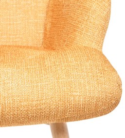 Kreslo MOSS POP horčicové 882857