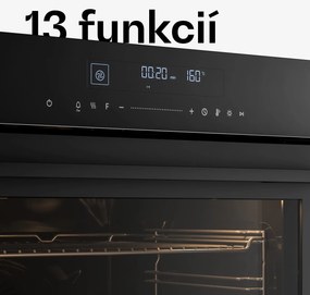 Klarstein Velaire Vstavaná rúra Čierna, 74L, A+, 3160 W, 60 cm