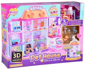 Skladací domček pre zvieratká s figúrkami Jokomisiada ZA5420