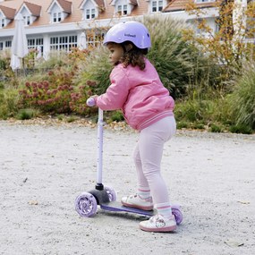 Kidwell UNO – trojkolesová balančná kolobežka pre deti 90–115 cm s LED kolesami