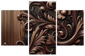Obraz - Vzor z dreva (90x60 cm)