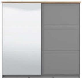 Skriňa Valencia 220 OG šedá 11011497