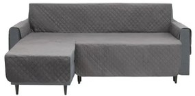 Poťah na rohovú sedačku ľavý PARIS sivý, 200 cm